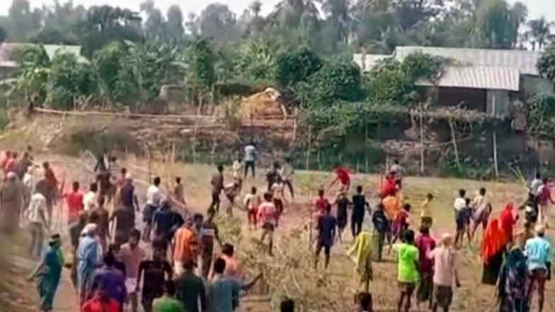 হবিগঞ্জে জলমহালকে কেন্দ্র করে দুই পক্ষের সংঘর্ষে পুলিশসহ আহত ২০