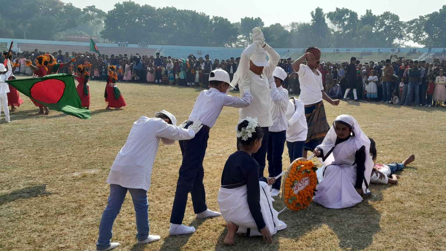 মাগুরায় যথাযথ মর্যাদায় মহান বিজয় দিবস পালিত