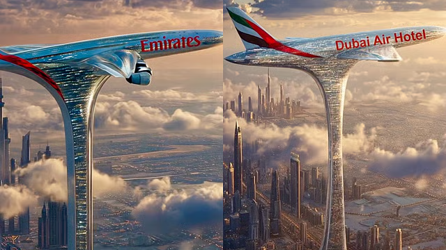 ১২৫ তলা টাওয়ারের চূড়ায় ‘এমিরেটস এয়ার হোটেল’!