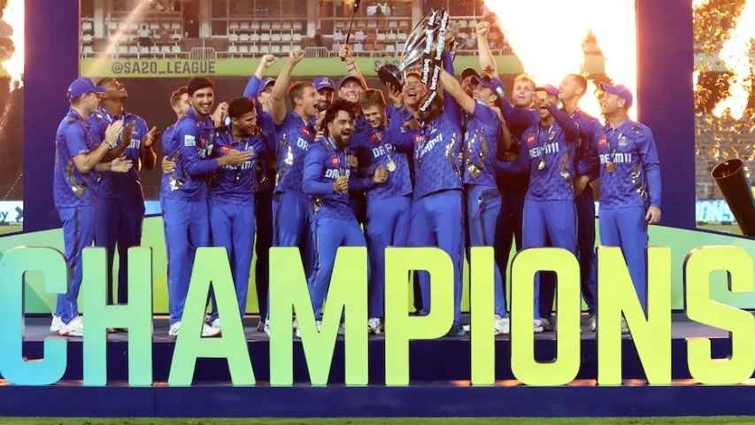 রশিদ খানের নেতৃত্বে প্রথমবারের মত এসএ২০ চ্যাম্পিয়ন কেপটাউন