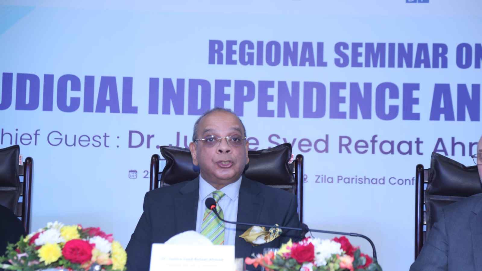 জনগণের জন্য দ্রুত বিচারসেবা নিশ্চিত করাই আমাদের লক্ষ্য: প্রধান বিচারপত