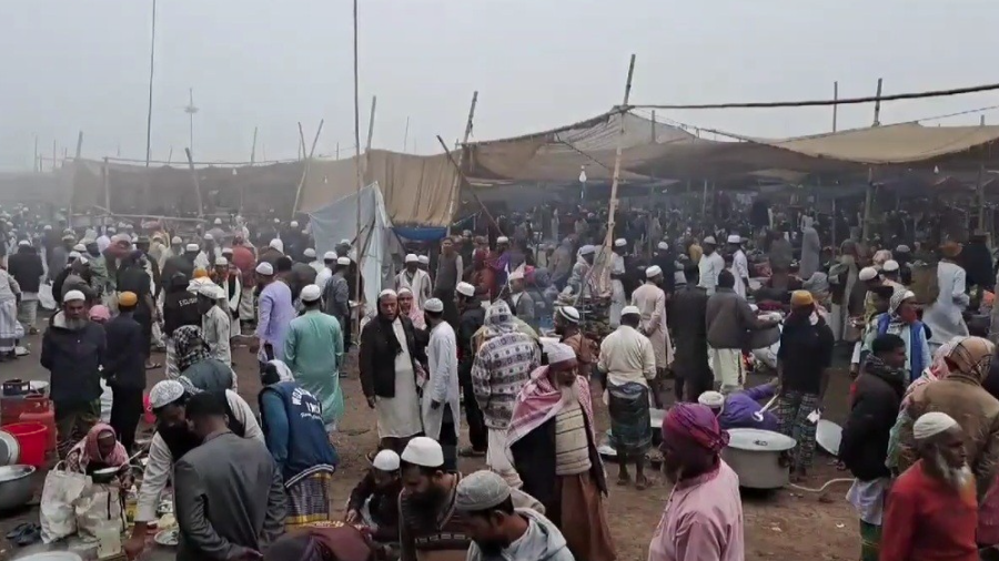 টঙ্গীর তুরাগ তীরে বিশ্ব ইজতেমার ২য় পর্ব শুরু