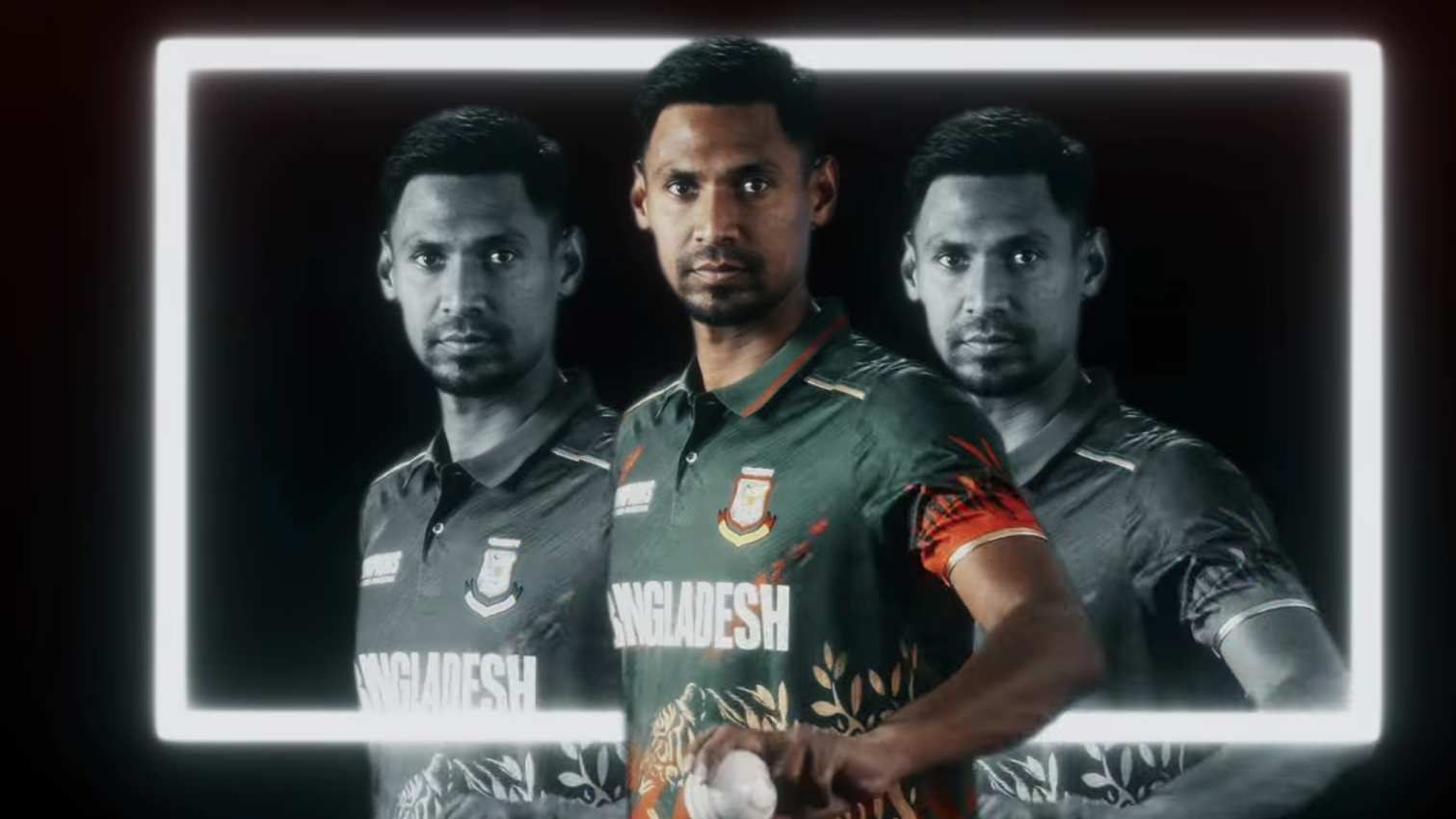 চ্যাম্পিয়ন্স ট্রফির জন্য টাইগারদের জার্সি উন্মোচন