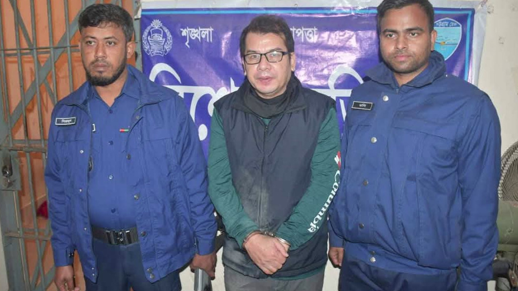 জেলা আওয়ামী লীগের নেতা খোকনেশ্বর ত্রিপুরা আটক