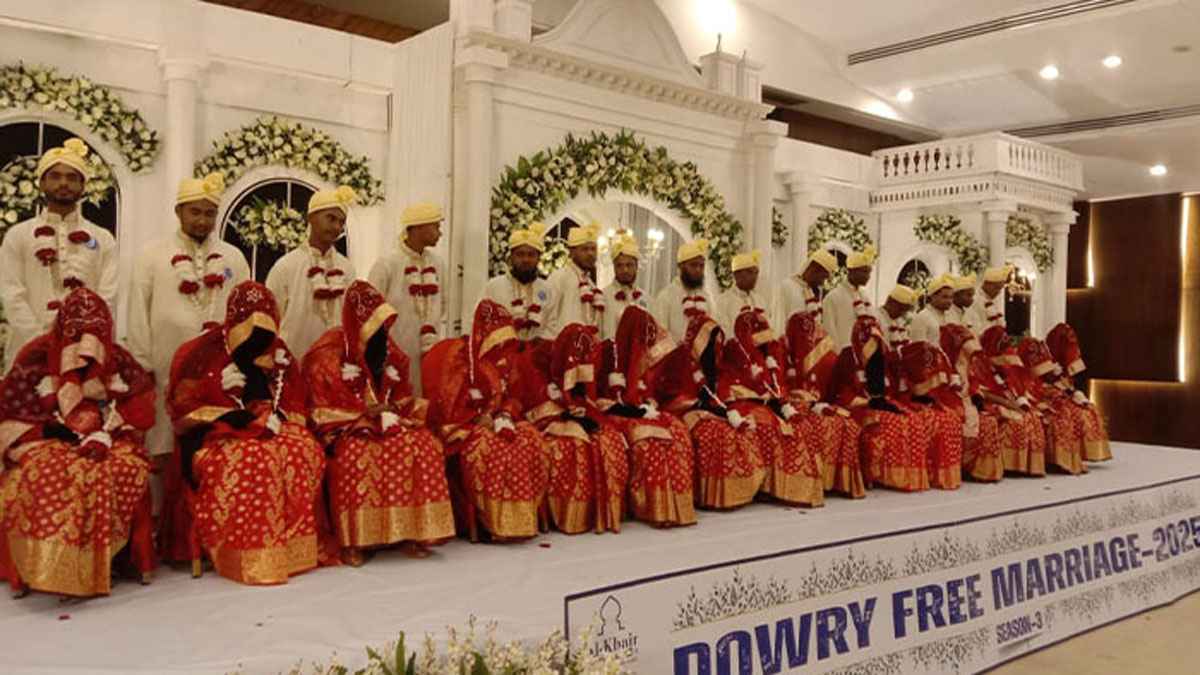 সিলেটে ১৫ তরুণ-তরুণীর যৌতুকবিহীন বিয়ে