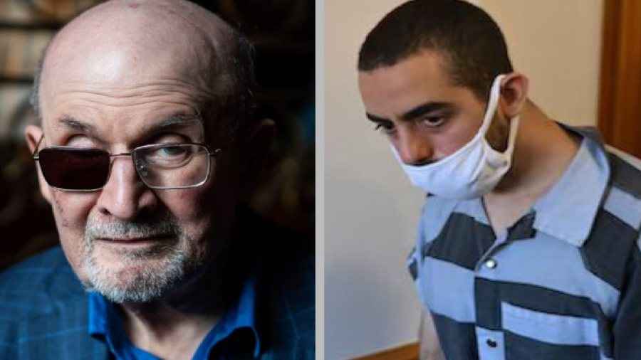 সালমান রুশদির চোখ উপড়ে ফেলা হাদি মাতার দোষী সাব্যস্ত