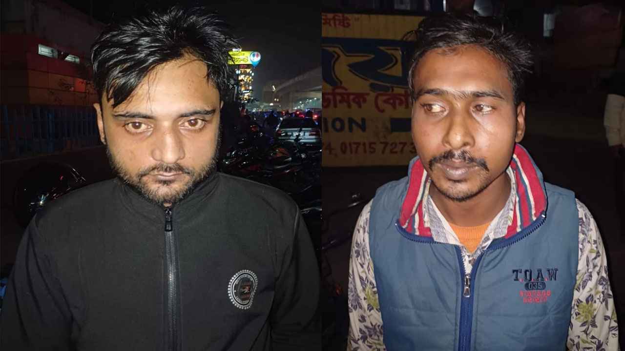 মিরপুর থেকে ছিনতাইকারী চক্রের দুই সক্রিয় সদস্য গ্রেফতার