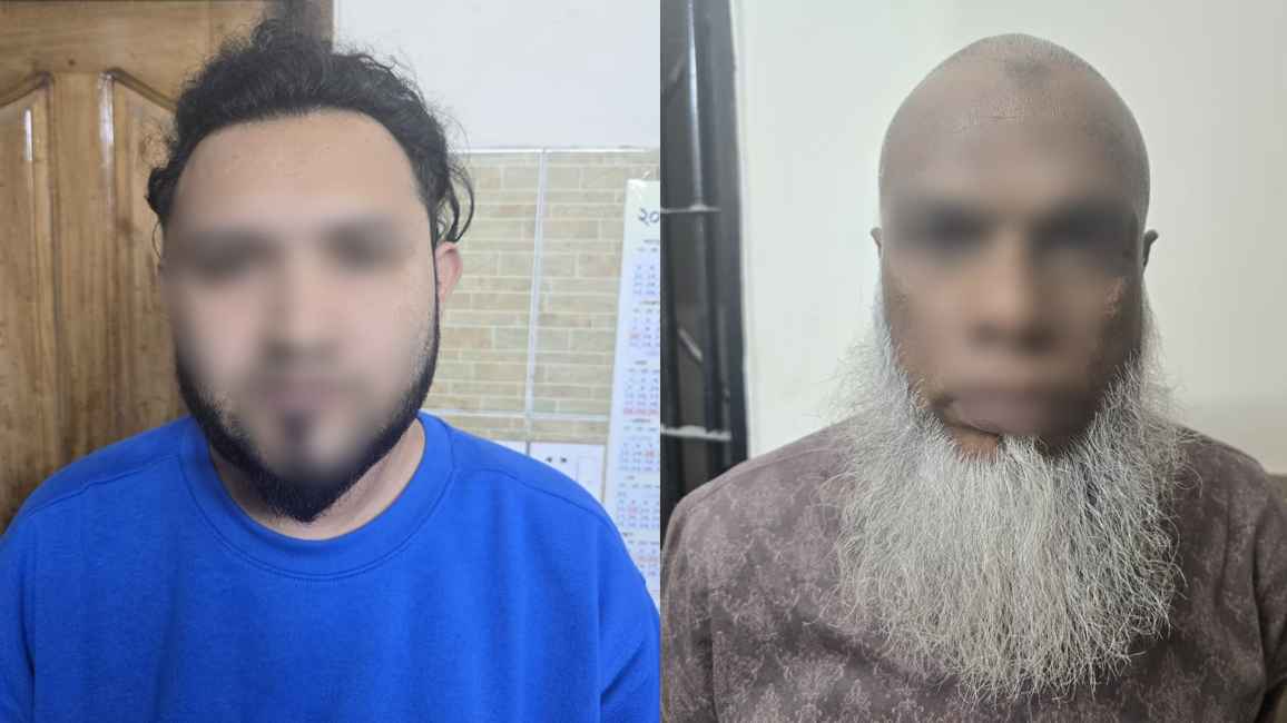 চাঁদাবাজ চক্রের দুই সদস্য গ্ৰেফতার