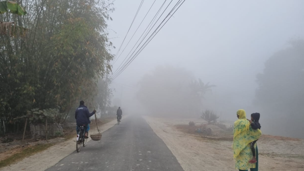 তিন ঘণ্টার ব্যবধানে আরও কমল পঞ্চগড়ের তাপমাত্রা