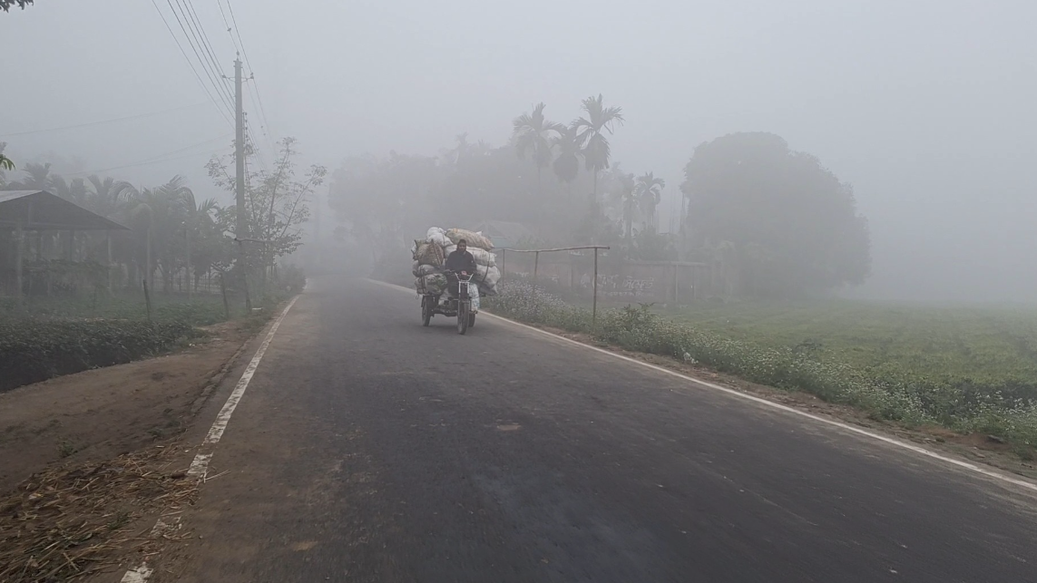 পঞ্চগড়ে আবারও জেঁকে বসেছে শীত