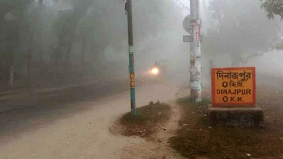 ১০ ডিগ্রির ঘরে নামলো দিনাজপুরের তাপমাত্রা
