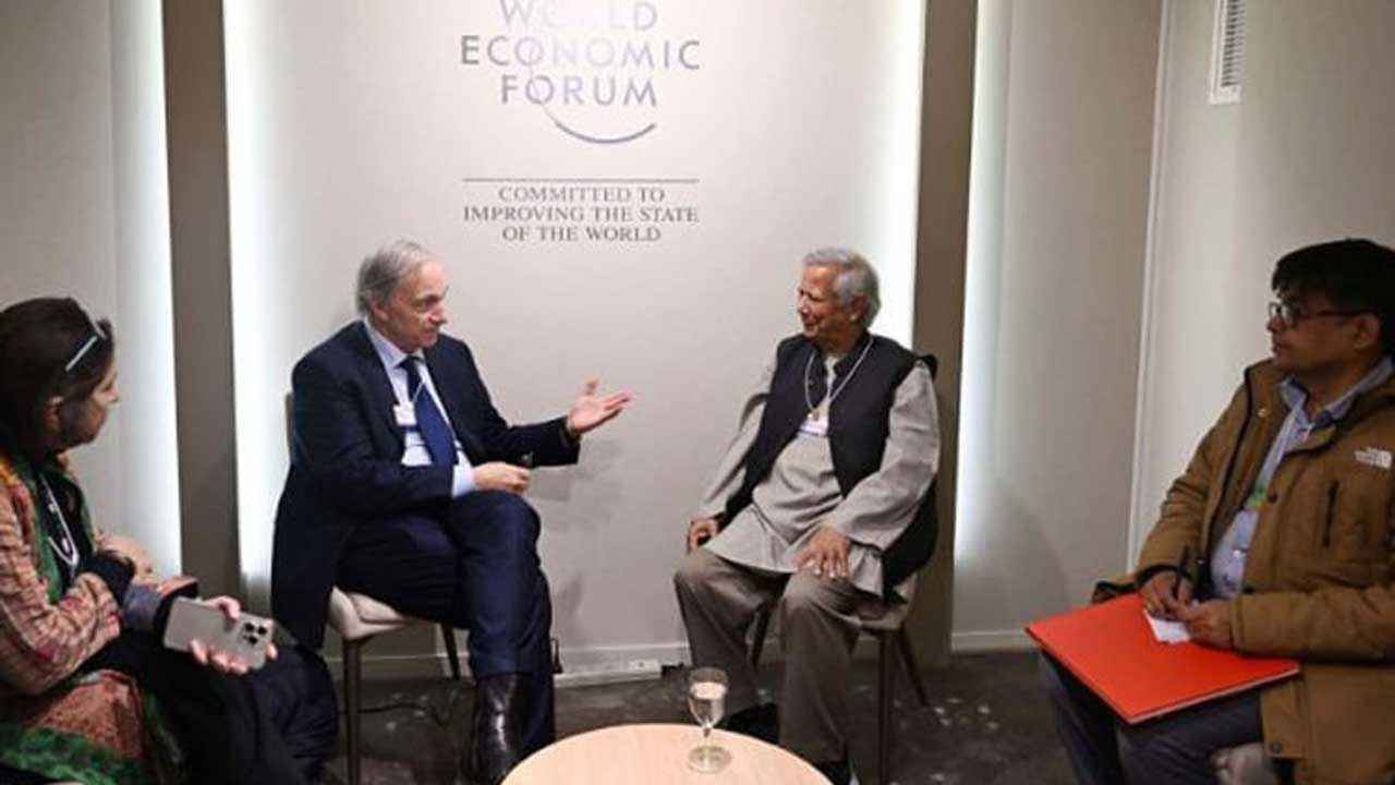 ড. ইউনূসের সঙ্গে যুক্তরাষ্ট্রের বিনিয়োগকারী রে ডালিও’র সাক্ষাৎ