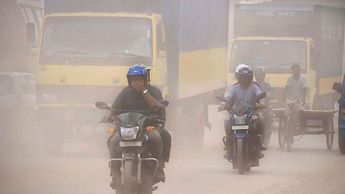 ঢাকার বাতাস আজ ‘অস্বাস্থ্যকর’, তালিকায় চতুর্থ