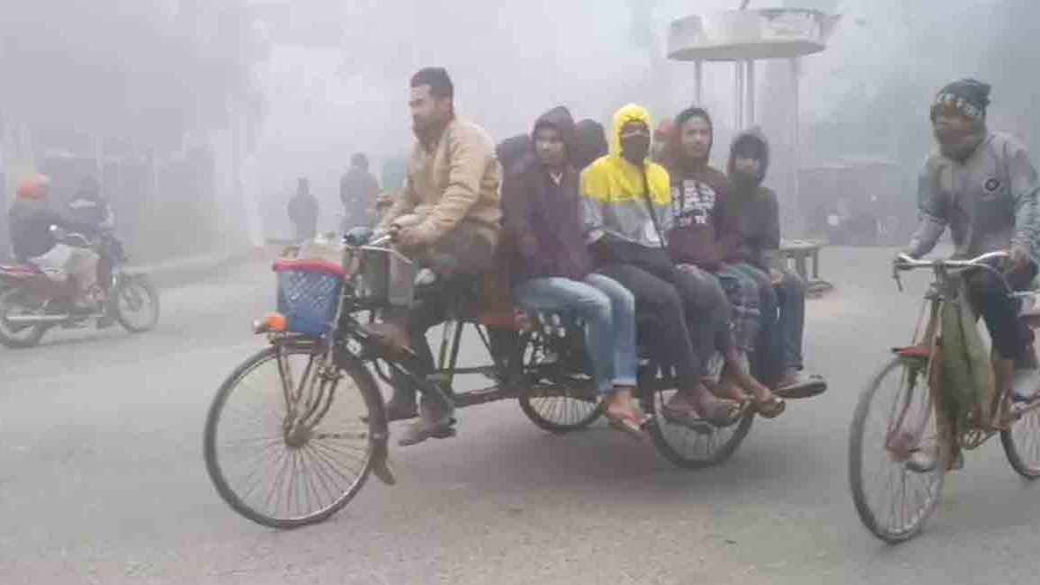 একদিনের ব্যবধানে চুয়াডাঙ্গার তাপমাত্রা কমল সাড়ে ৪ ডিগ্রি