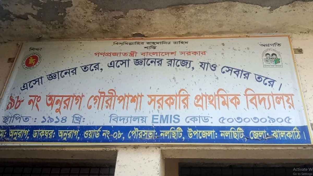 নলছিটিতে প্রধান শিক্ষক ও সভাপতির বিরুদ্ধে অর্থ আত্মসাতের অভিযোগ