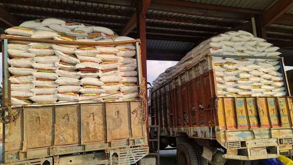 বাংলাবান্ধা দিয়ে ভারত থেকে ১০৫ মেট্রিক টন চাল আমদানি