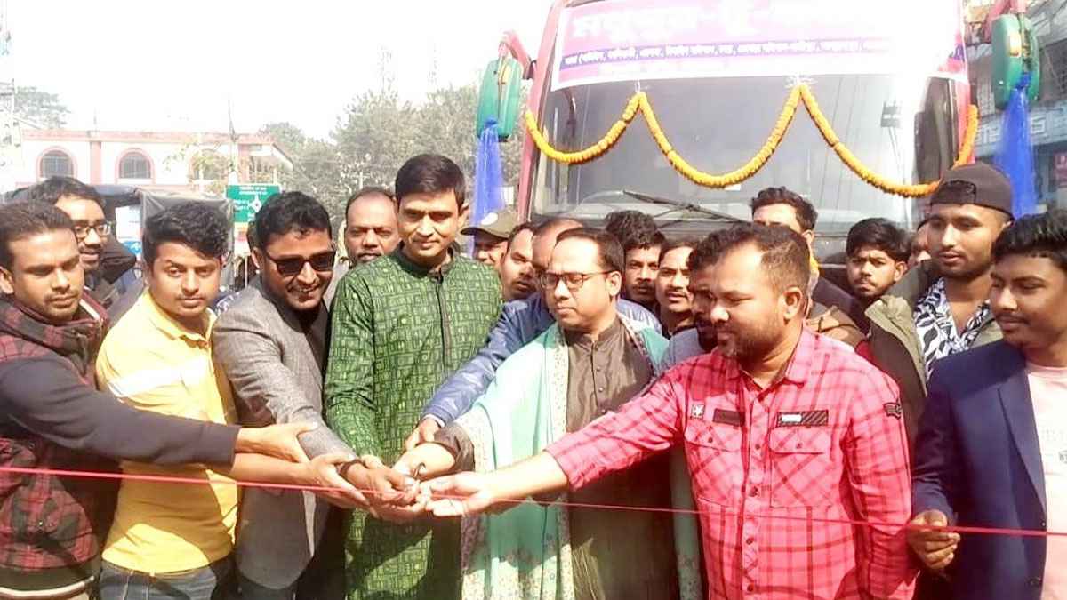 মধুপুর-ঢাকা রুটে বিআরটিসির বাস চালু