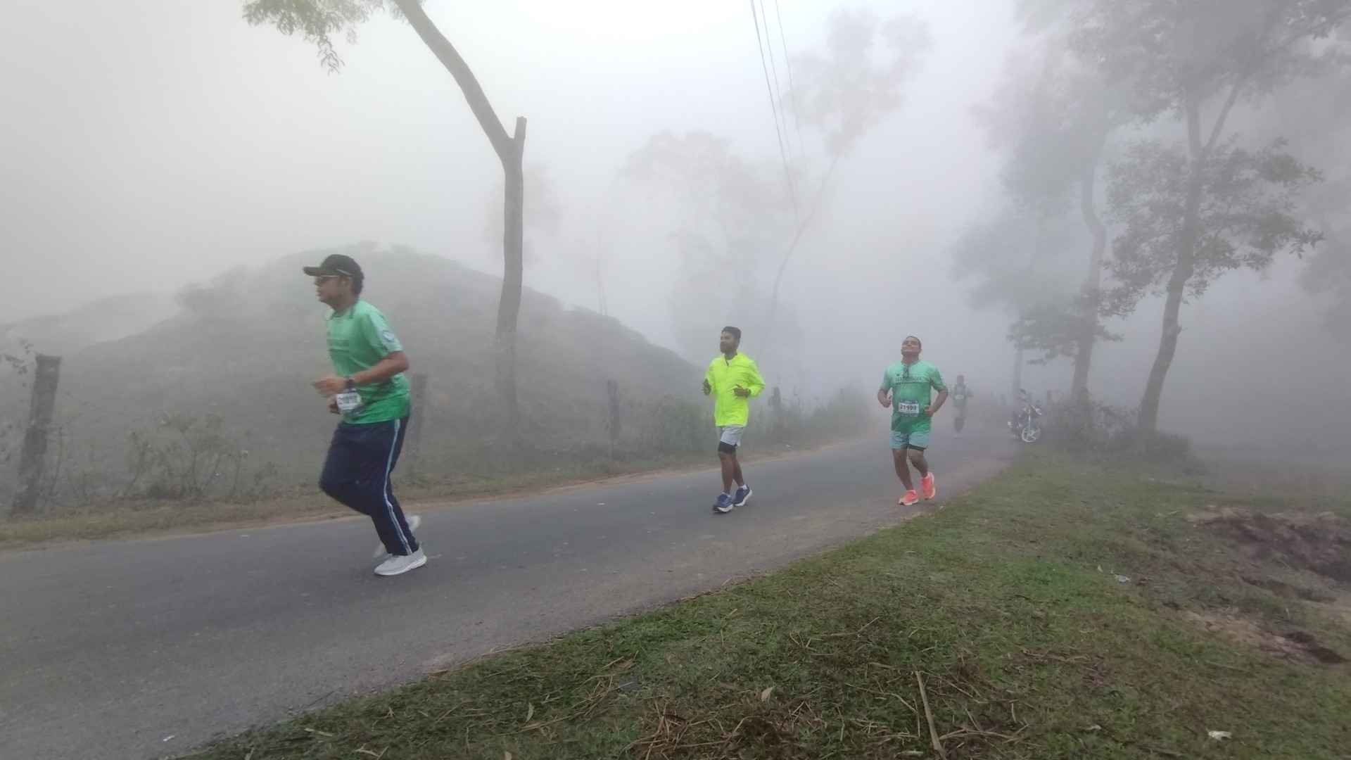 চায়ের দেশে হাফ ম্যারাথন দৌড়