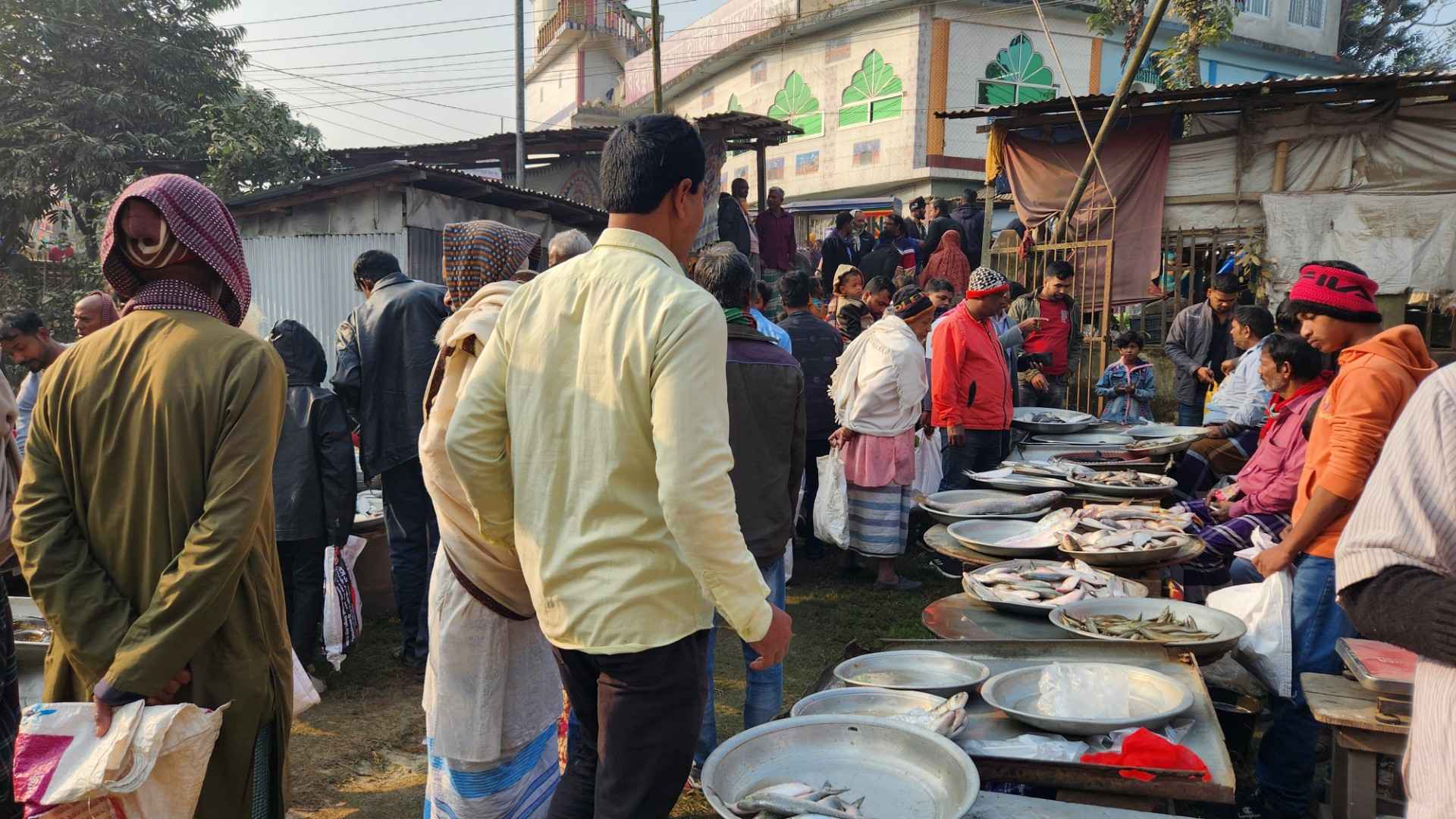 শরীয়তপুরে ২০০ বছরের ঐতিহ্যবাহী জোড়া ইলিশের মেলা