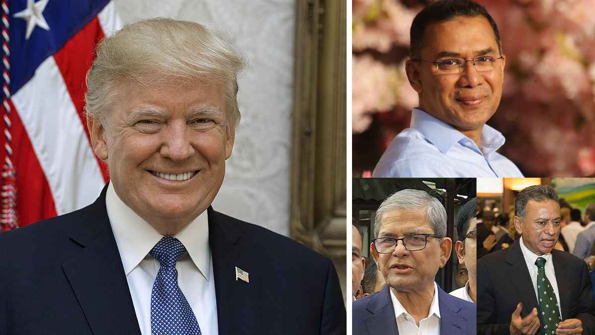 ট্রাম্পের ব্রেকফাস্টে আমন্ত্রণ পেলেন তারেক, ফখরুল ও খসরু