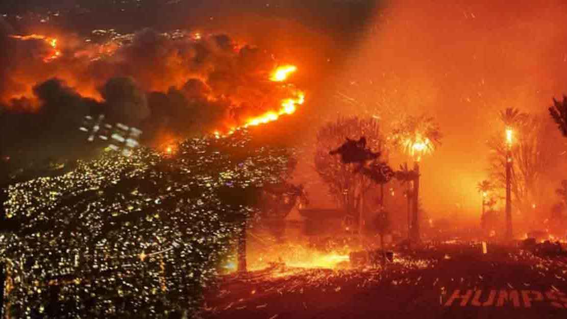 লস অ্যাঞ্জেলেসের দাবানলের দিক পরিবর্তন, বাড়ছে আতঙ্ক