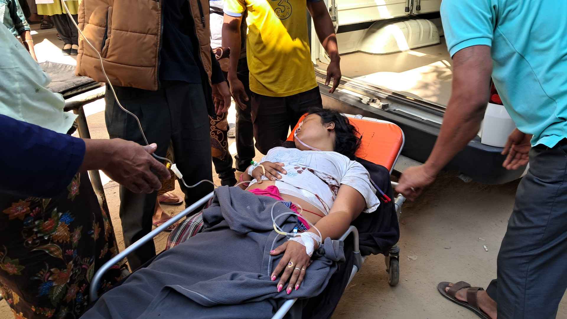 বান্দরবানে নারী গুলিবিদ্ধ