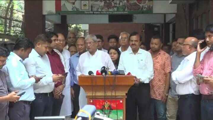 প্রধান উপদেষ্টাকে নির্বাচন প্রক্রিয়া তরান্বিত করতে বলেছে বিএনপি: ফখরুল