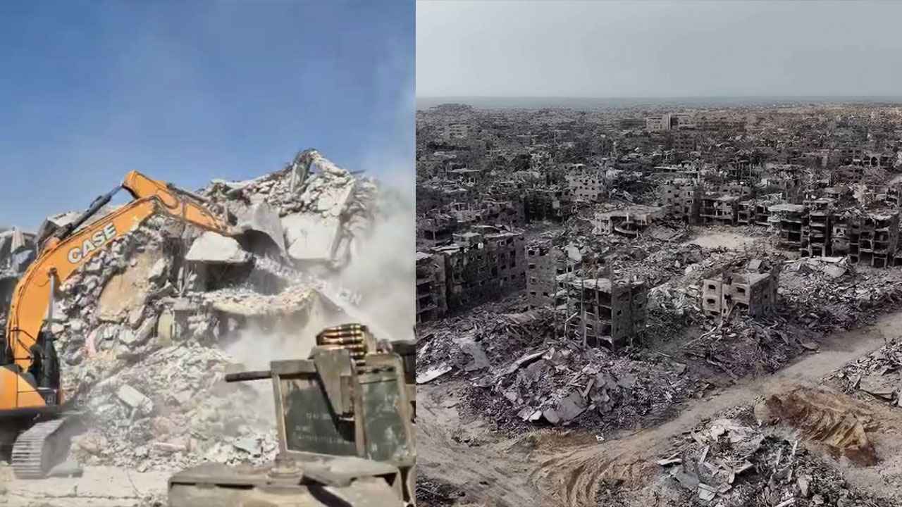 গাজায় হাজার হাজার ভবন পরিকল্পিতভাবে গুঁড়িয়ে দিচ্ছে ইসরায়েল
