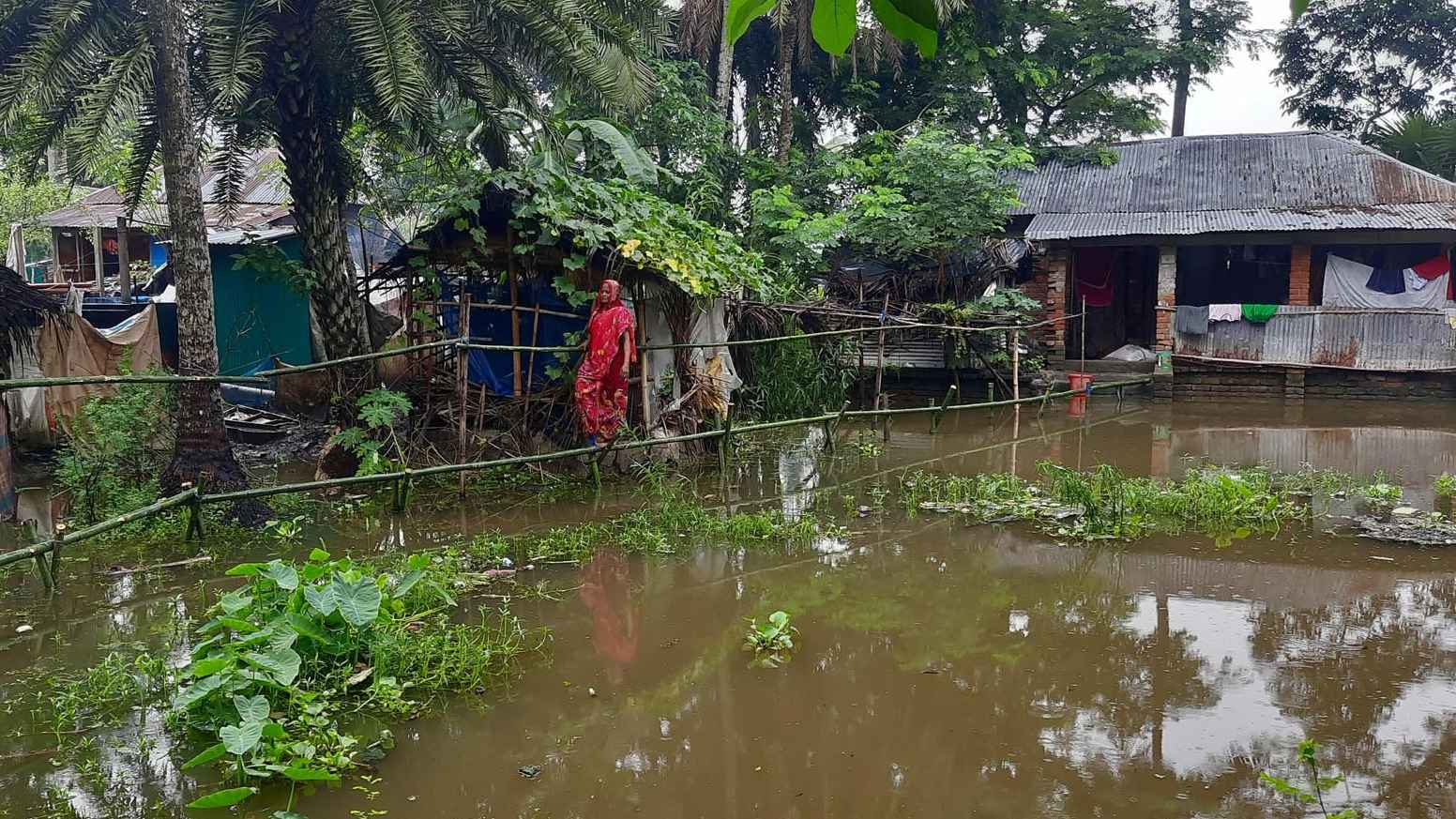 টানা বৃষ্টিতে ভবদহে ফের জলাবদ্ধতা