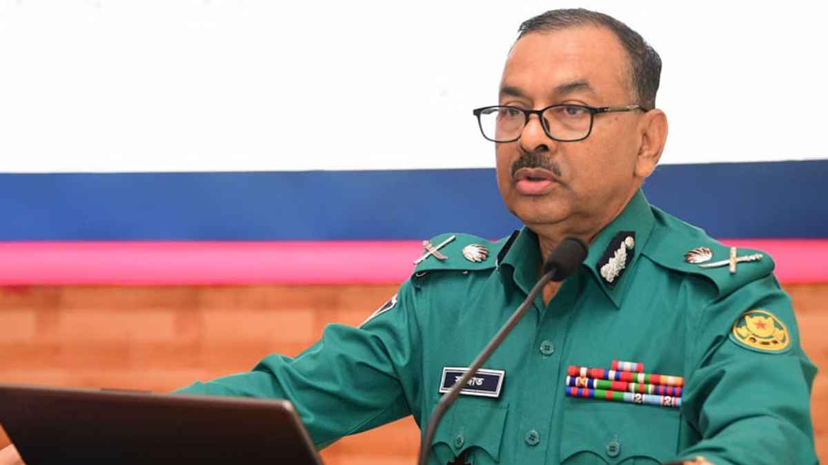 SM Sazzat Ali, commissioner of the Dhaka Metropolitan Police (DMP)
