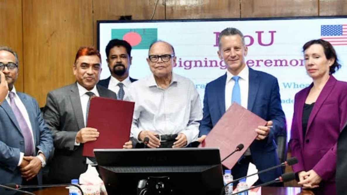 যুক্তরাষ্ট্র থেকে বছরে ৭ লাখ টন গম কিনবে সরকার