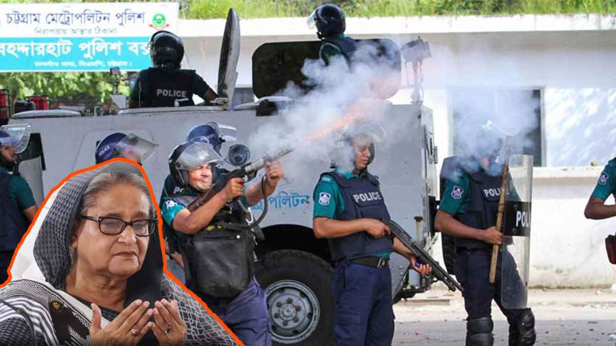 আমি নির্দেশনা দিয়েছি, এখন লিথাল ওয়েপন ব্যবহার করবে: হাসিনা