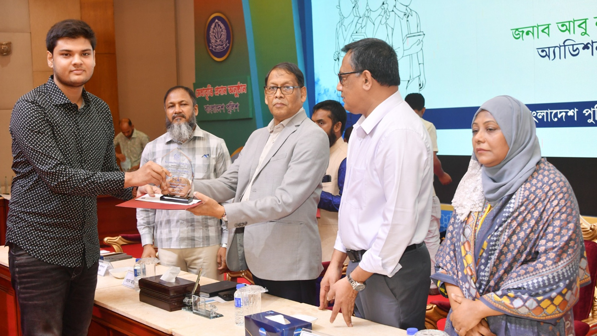 সততা, পরিশ্রম আর স্বপ্ন জাতির ভবিষ্যৎ রচনা করে: আইজিপি