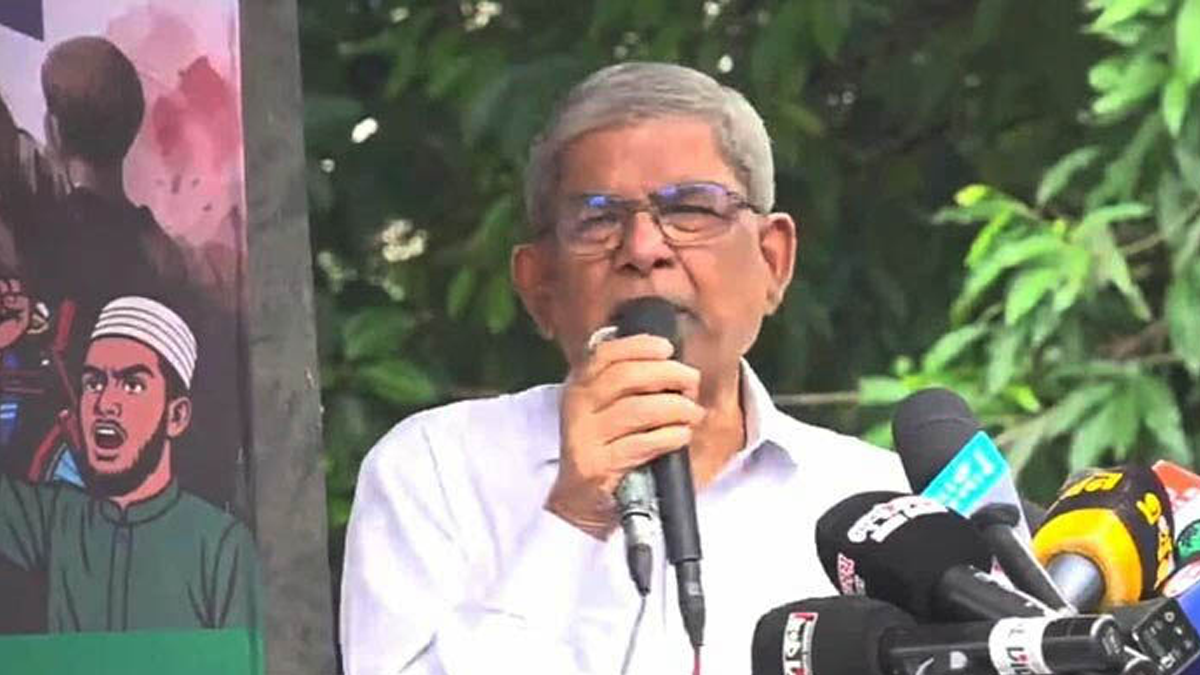 শিশু থেকে ৯০ বছর বয়সীরাও হাসিনার বিরুদ্ধে নেমেছিল: মির্জা ফখরুল