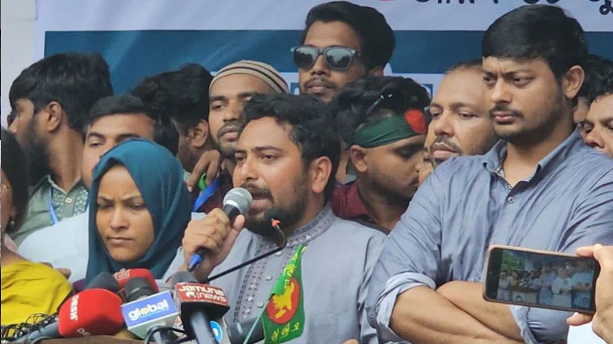 সামনে আরেকটি লড়াই আসছে: নাহিদ ইসলাম