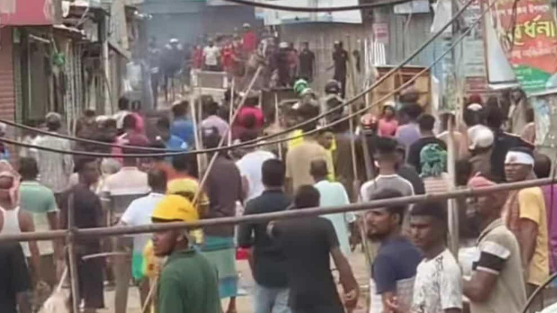 নবীগঞ্জে দফায় দফায় সংঘর্ষে শতাধিক লোক আহত