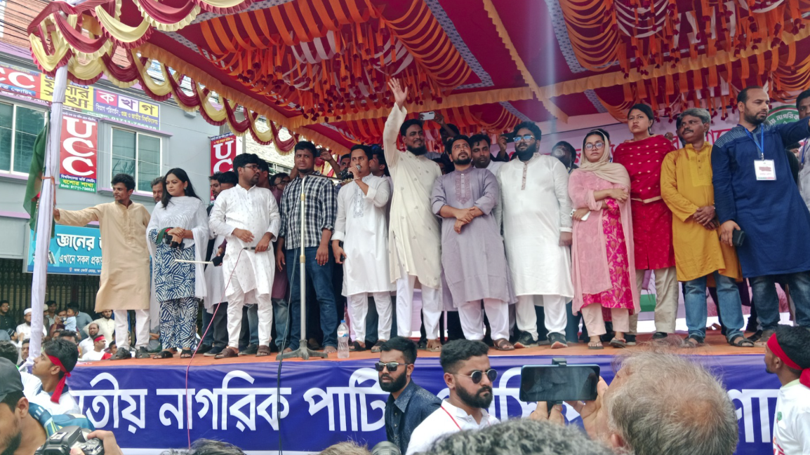 আগামীর আন্দোলন দুর্নীতি ও চাঁদাবাজির বিরুদ্ধে: নাহিদ ইসলাম