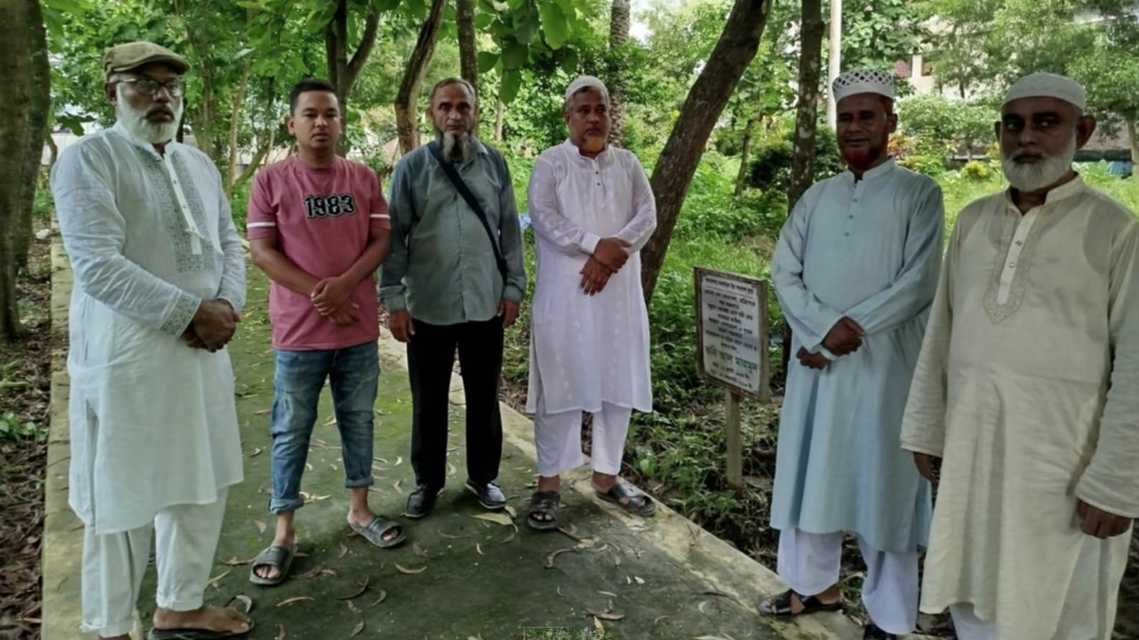 আল মাহমুদের জন্মদিনে কবরে ফাতিহা পাঠ ও জিয়ারত