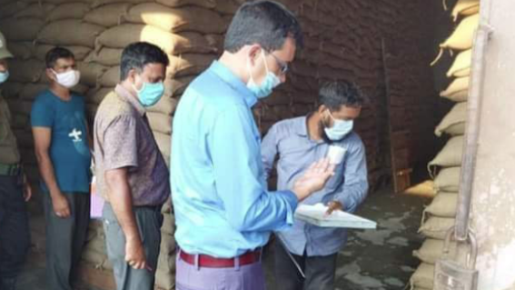 নেত্রকোনায় খাদ্য গুদামে মজুদে গরমিল, কর্মকর্তা প্রত্যাহার