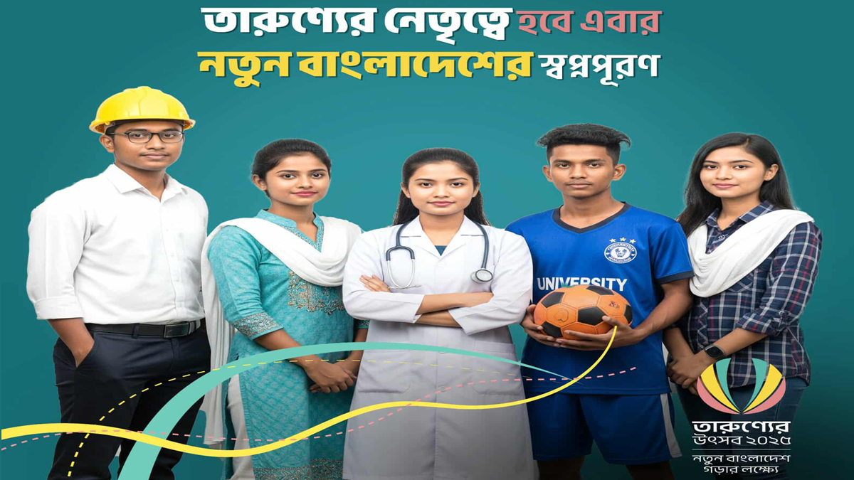 নতুন বাংলাদেশ গড়ার লক্ষ্যে ‘তারুণ্যের উৎসব’
