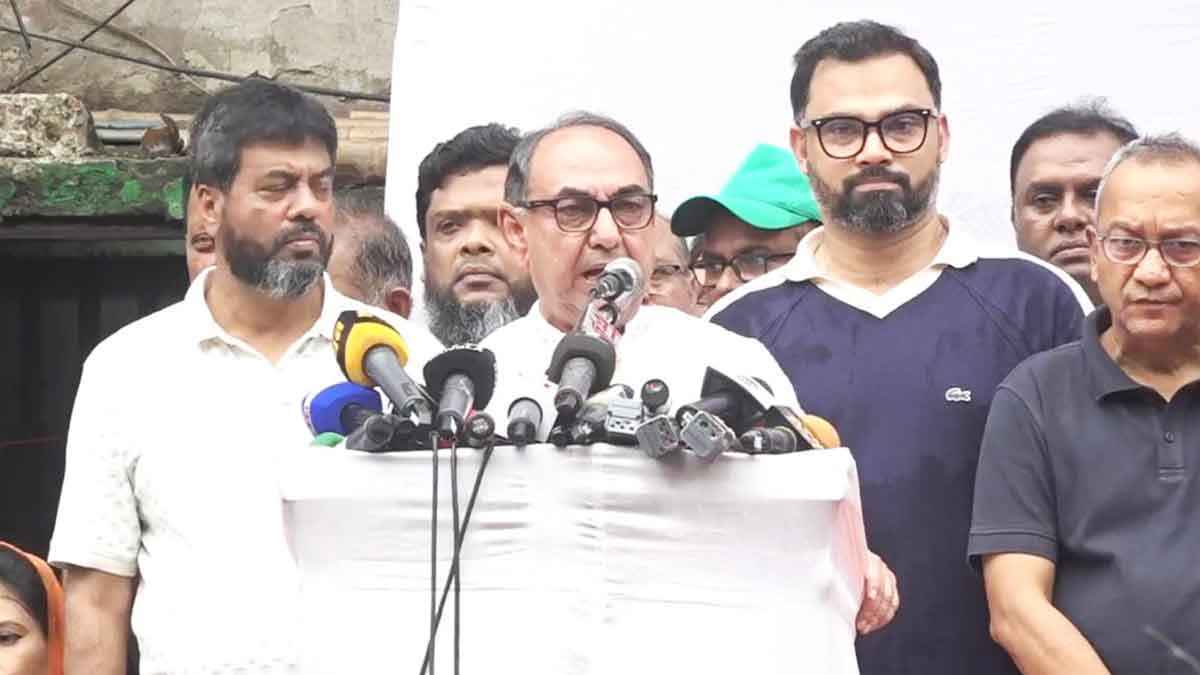 জামায়াত-এনসিপি ও চরমোনাই নেতাদের কড়া সমালোচনায় মির্জা আব্বাস