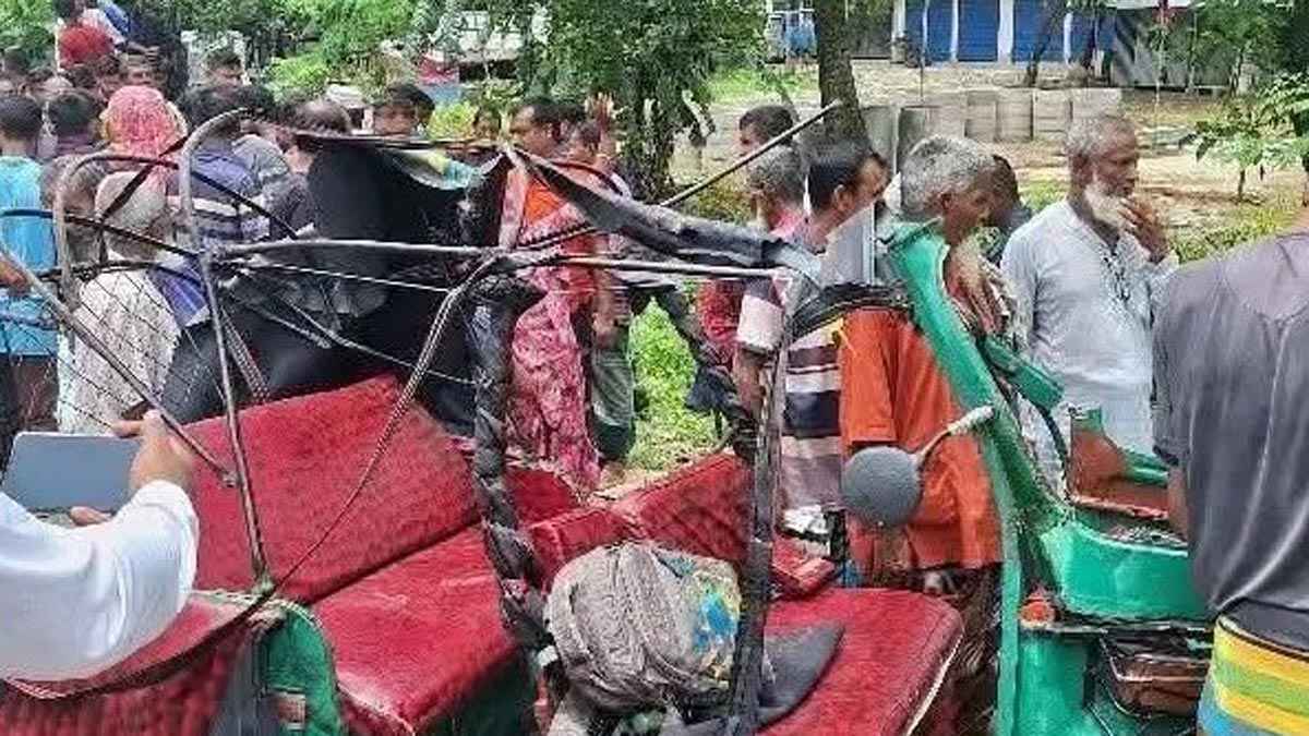 বগুড়ায় কাভার্ডভ্যান-সিএনজি সংঘর্ষে নিহত ২