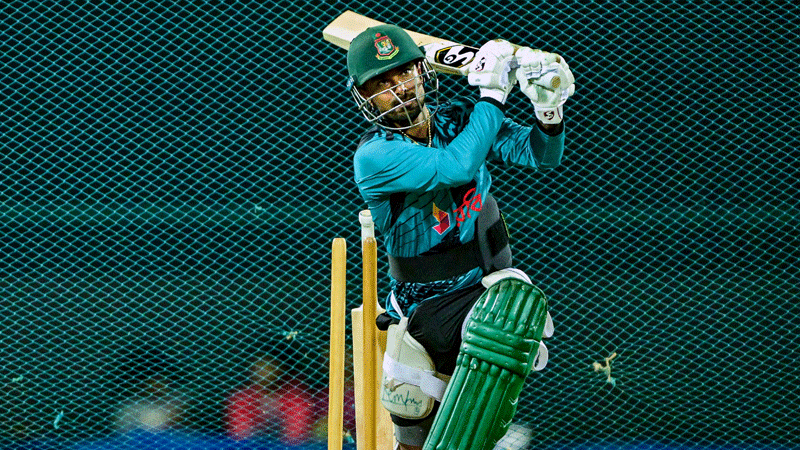 টসে হেরে ব্যাটিংয়ে বাংলাদেশ