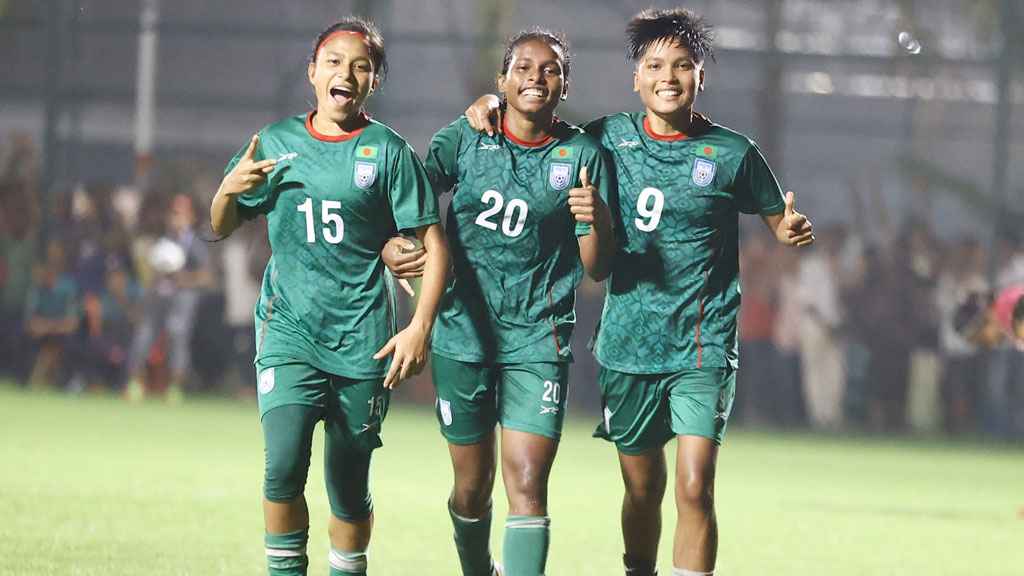 ভুটানকে ৩-০ গোলে হারিয়ে টানা চতুর্থ জয় বাংলাদেশের