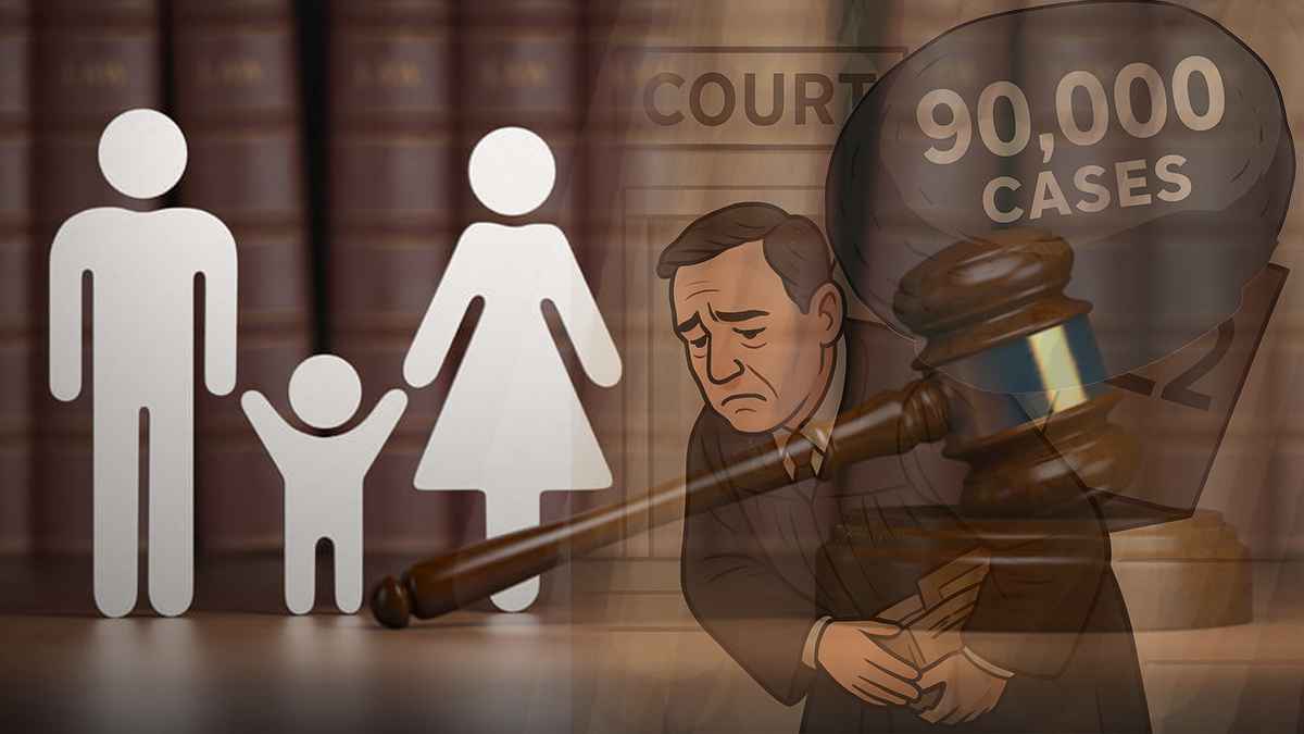 পারিবারিক আদালতের কাঁধে ৯০ হাজার মামলার বোঝা