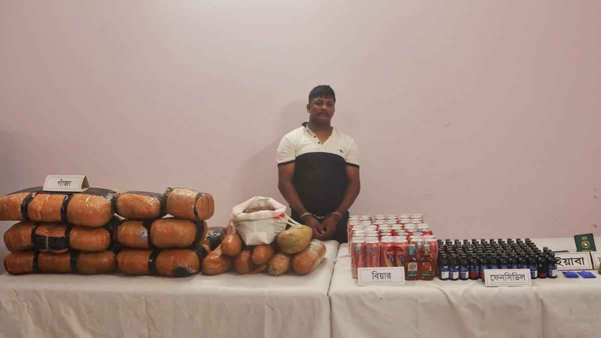 কুমিল্লায় বিপুল পরিমাণ মাদক ও নগদ অর্থসহ আটক