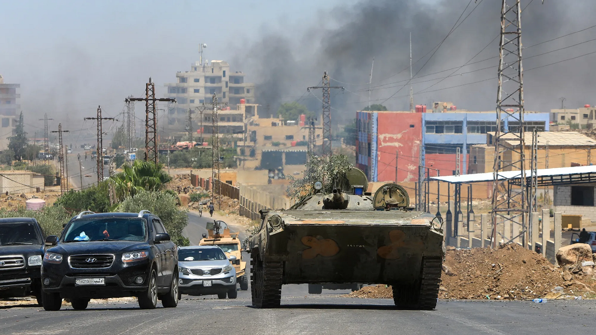 সিরিয়ার সেনা সদর দফতরে হামলা চালিয়েছে ইসরায়েল