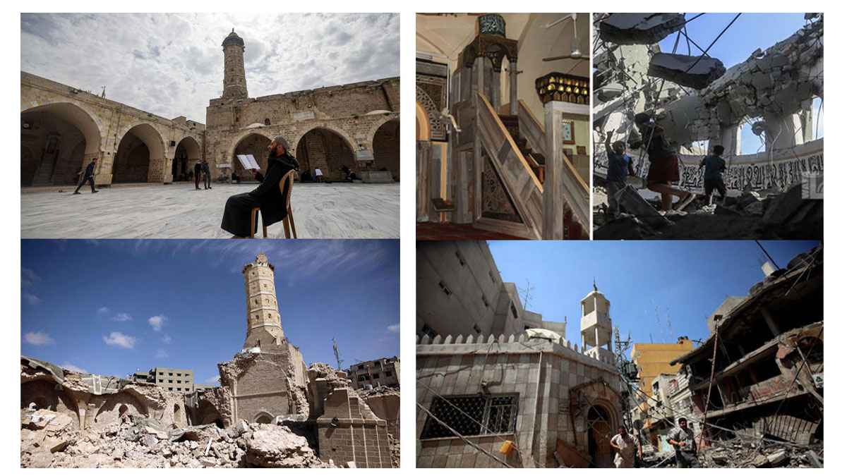 ফিলিস্তিনের ঐতিহাসিক ৩ মসজিদ বর্তমানে যেভাবে আছে