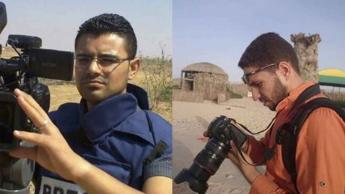 আরও দুই ফিলিস্তিনি সাংবাদিককে হত্যা করেছে ইসরায়েল