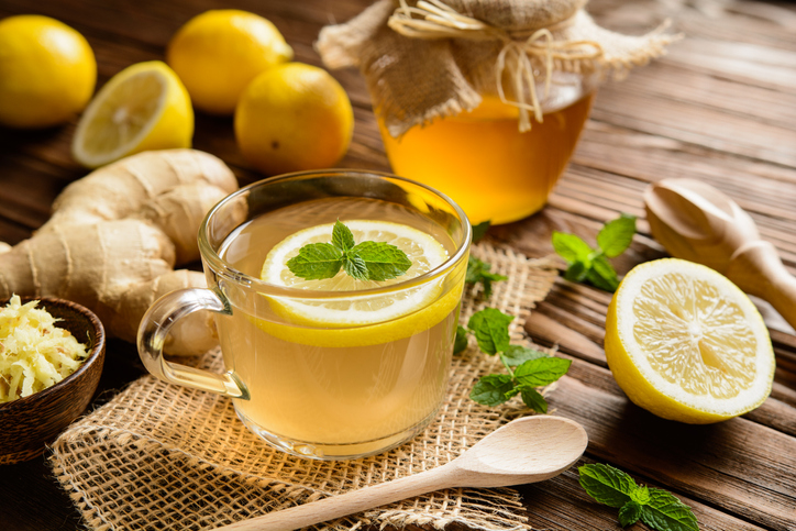 lemon-ginger-tea lemon-ginger-tea